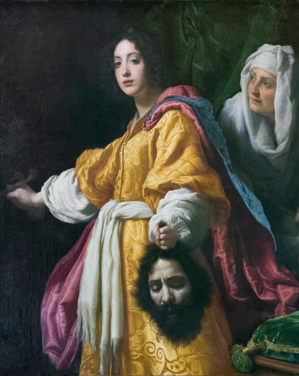 Judith Holofernesin pään kanssa tekijältä Cristofano Allori