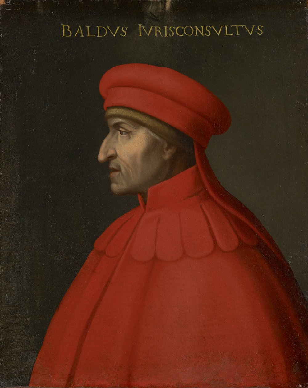 Baldo degli Ubaldin muotokuva, noin 1560 tekijältä Cristofano dell Altissimo