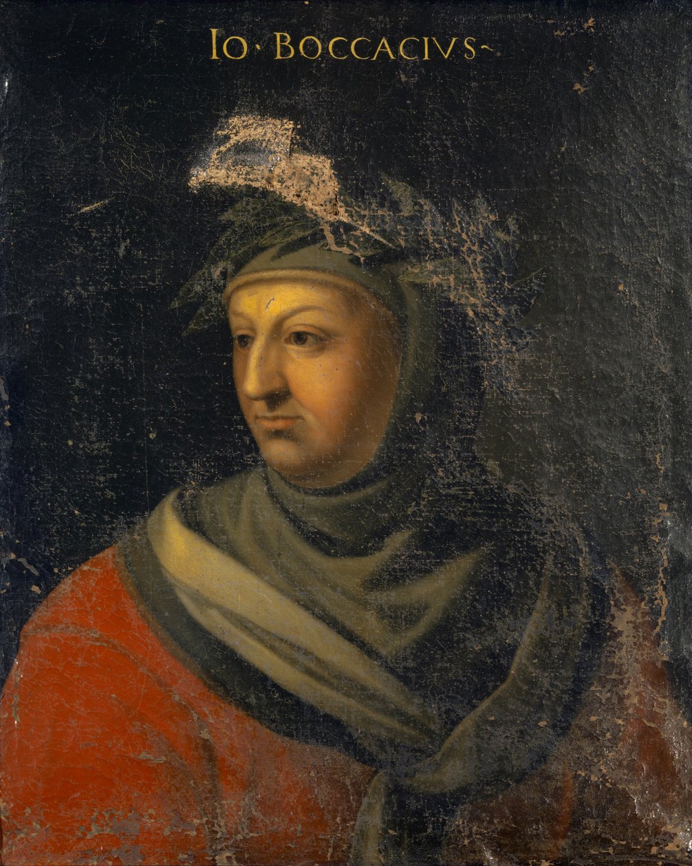 Giovanni Boccaccion muotokuva, noin 1560 tekijältä Cristofano dell Altissimo