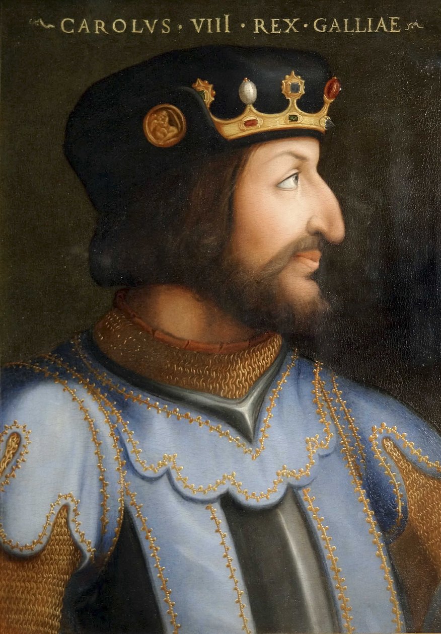 Kuningas Kaarle VIII:n muotokuva (1470 - 1498) tekijältä Cristofano dell