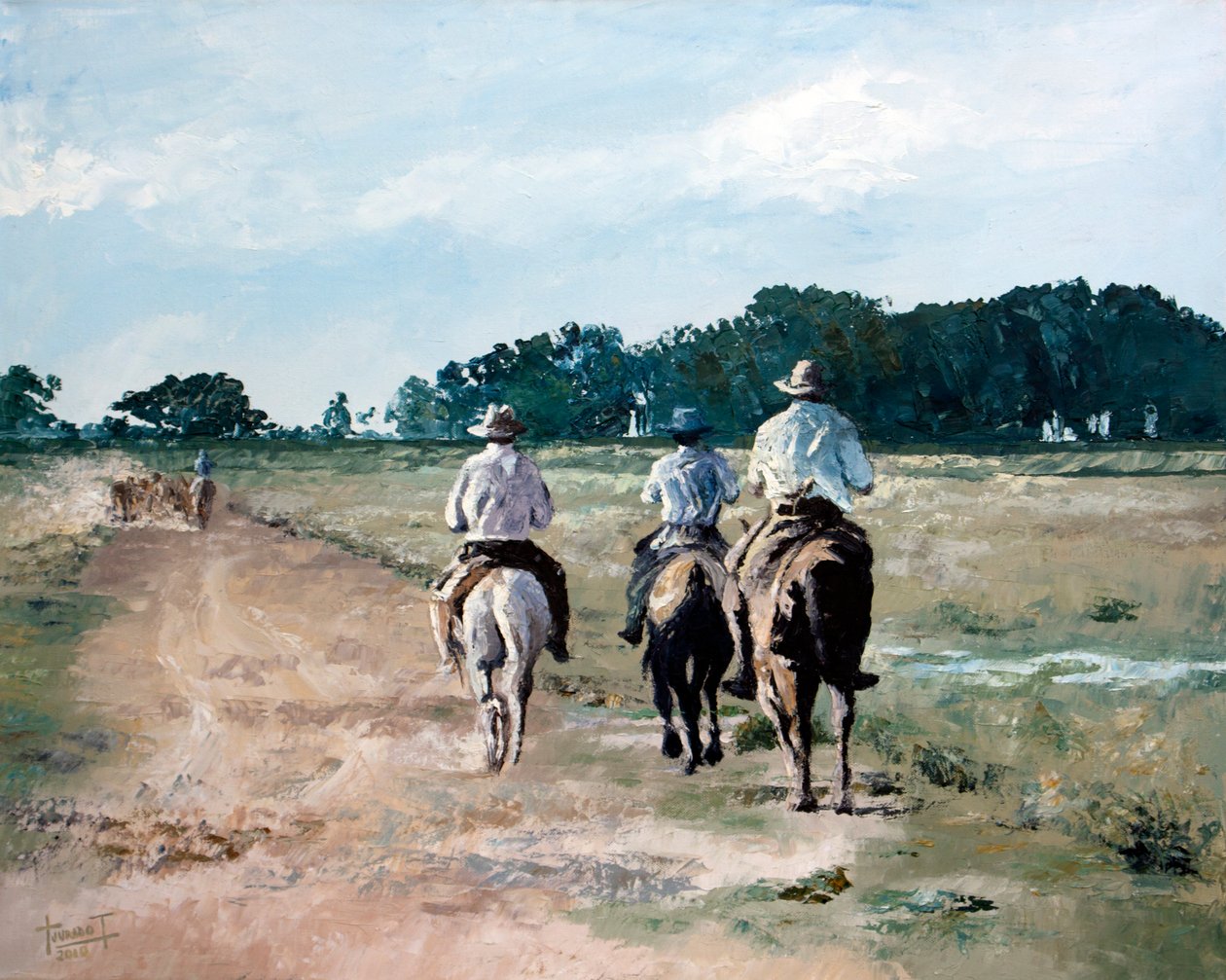 Hevosen selässä, 2010 tekijältä Cruz Jurado Traverso