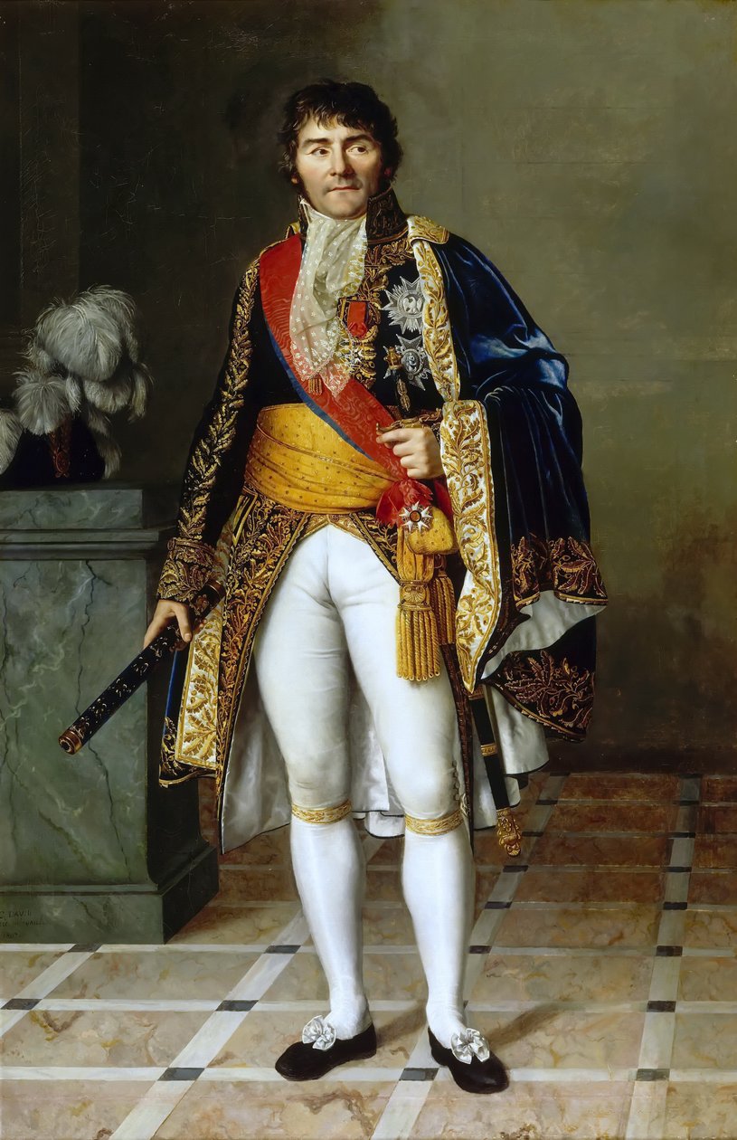 Imperiumin marsalkka François-Joseph Lefebvren muotokuva 1755-1820 tekijältä Césarine Henriette Davin Mirvault
