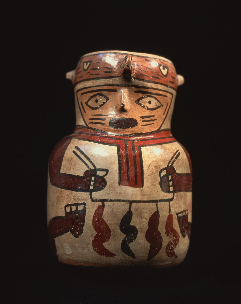 Maljakko, 500BC-AD500 (keraaminen) tekijältä Culture Nazca