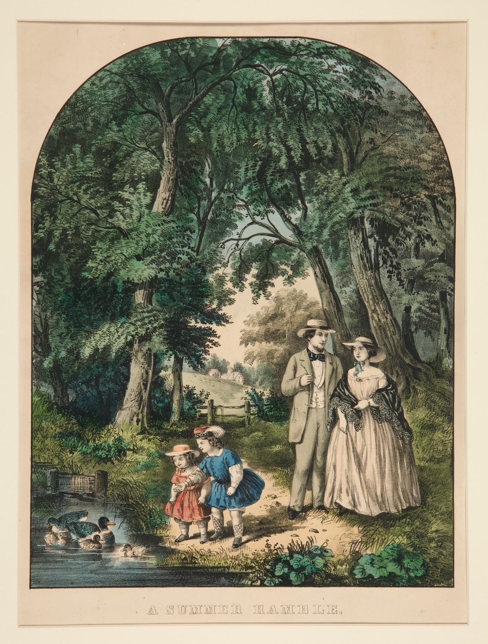 Summer Ramble tekijältä Currier and Ives