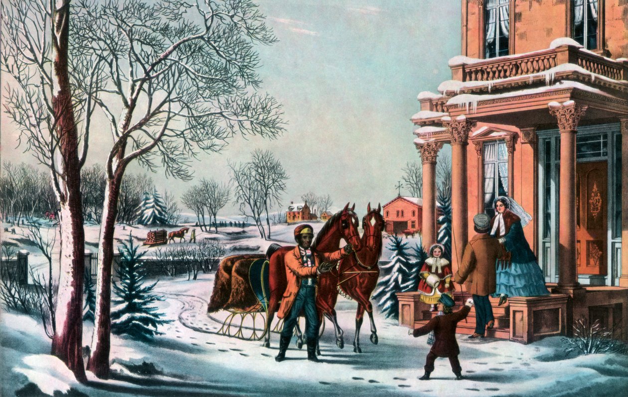 American Country Life, 1855. tekijältä Currier and Ives