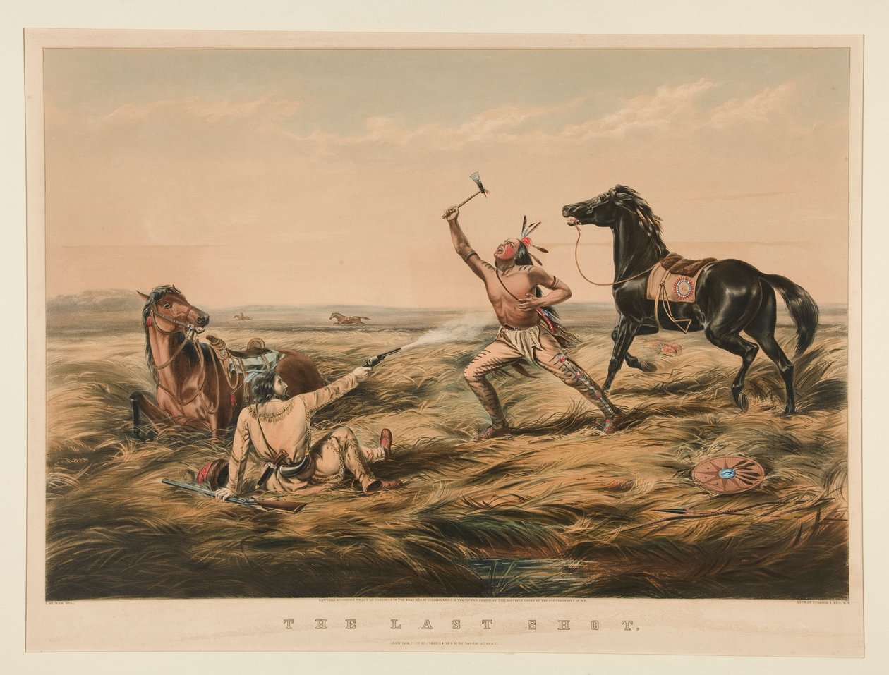 Viimeinen laukaus tekijältä Currier and Ives