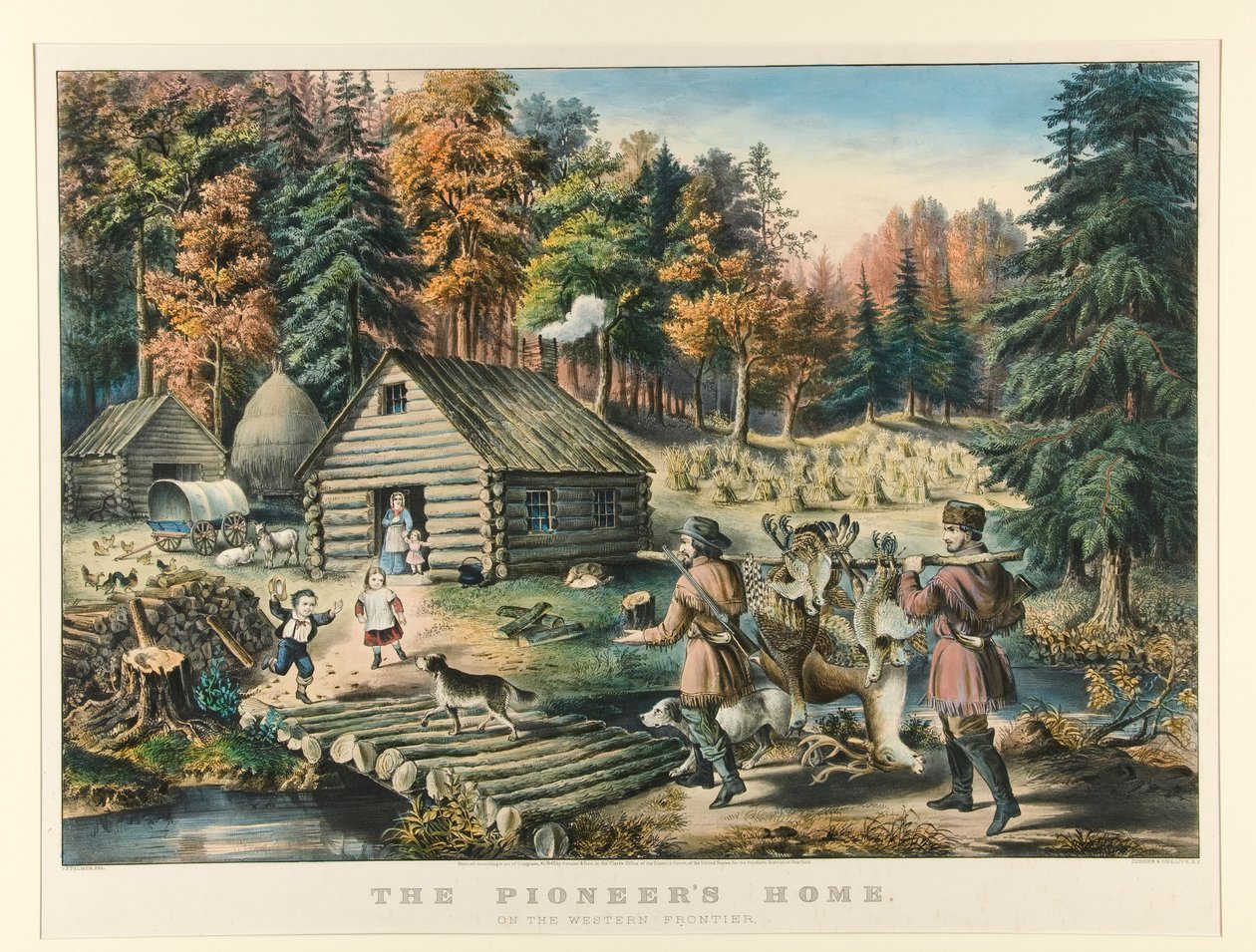 Pioneeri tekijältä Currier and Ives