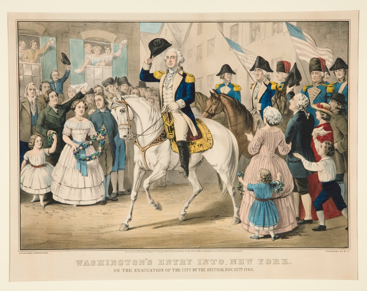 Washington tekijältä Currier and Ives