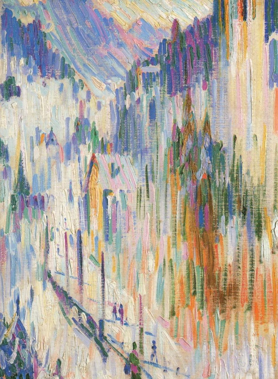 St. Moritz im Winter tekijältä Curt Herrmann