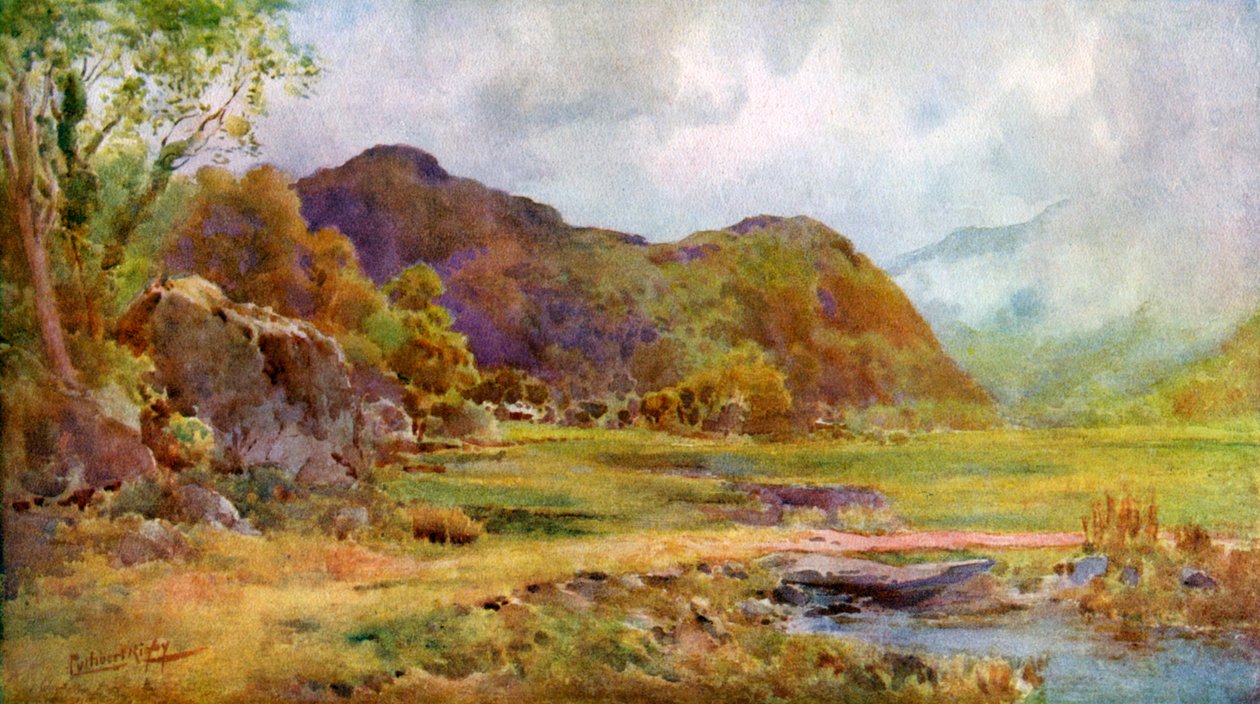 Suolla lähellä Lodoretta, Cumberlandissa, 1924-1926 tekijältä Cuthbert Rigby