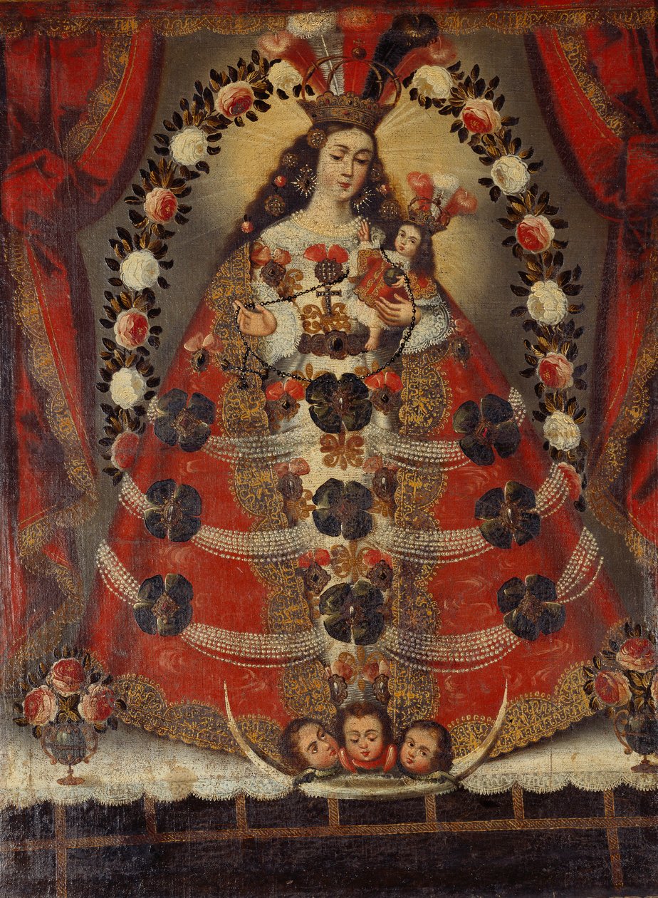 Immaculate Conception, noin 1700 tekijältä Cuzco School
