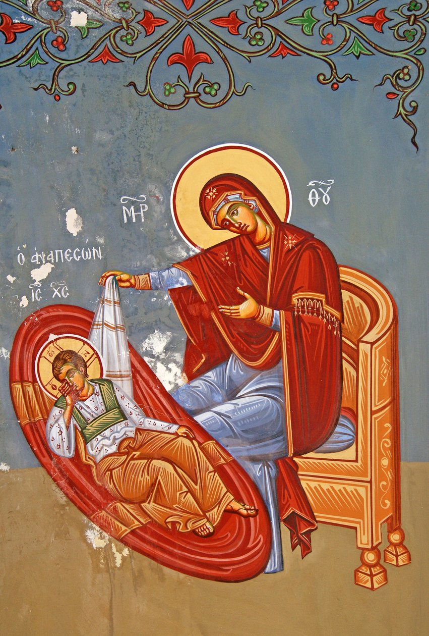 Neitsyt Maria ja Kristus nuorena poikana, Kypros tekijältä Cypriot
