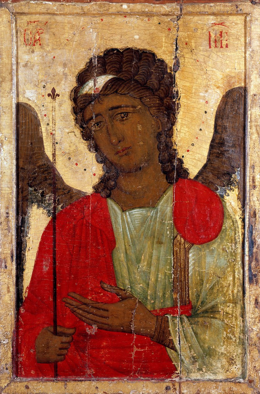 Arkkienkeli Mikael-ikoni Kyprokselta. tekijältä Cypriot Cypriot