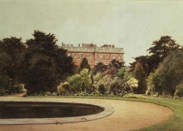 Puutarha, Hampton Court tekijältä Cyril Ward