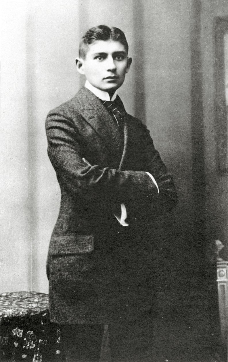 Franz Kafkan muotokuva (1883 - 1924) tekijältä Czech School