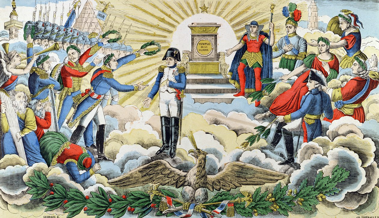 Napoleon I:n apoteoosi (1769-1821) tekijältä D. Georgin