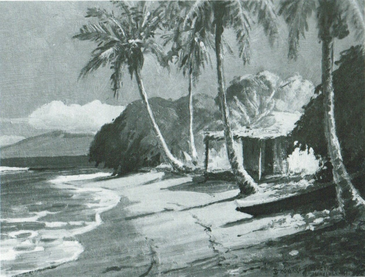 Aamun valo - Lahaina, Maui tekijältä D. Howard Hitchcock