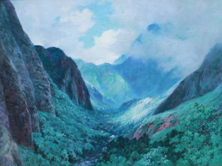 Iao Valley, Maui tekijältä D. Howard Hitchcock