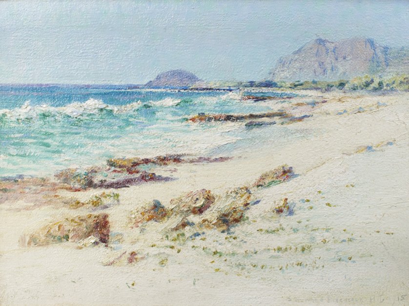 Makapuu Point Waimanalon rannalta tekijältä D. Howard Hitchcock