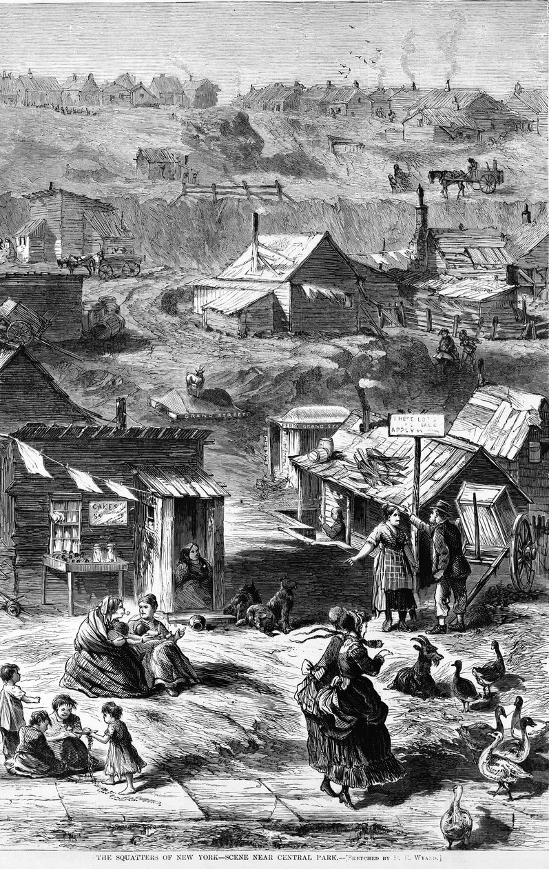 The Squatters of New York - kohtaus lähellä Central Parkia, Harper