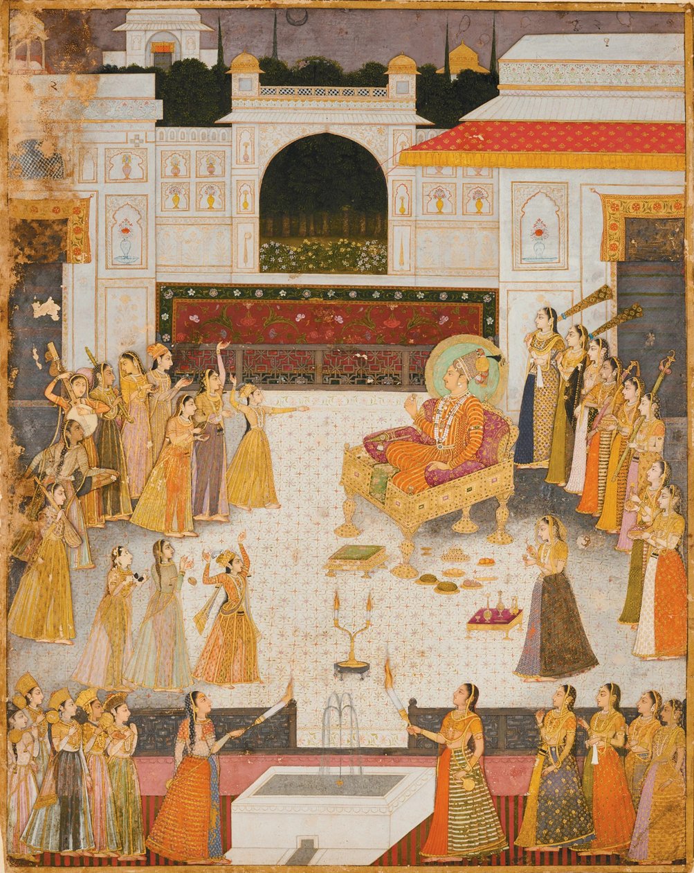 Iltaesitys Maharaja Abhai Singhille tekijältä Dalchand