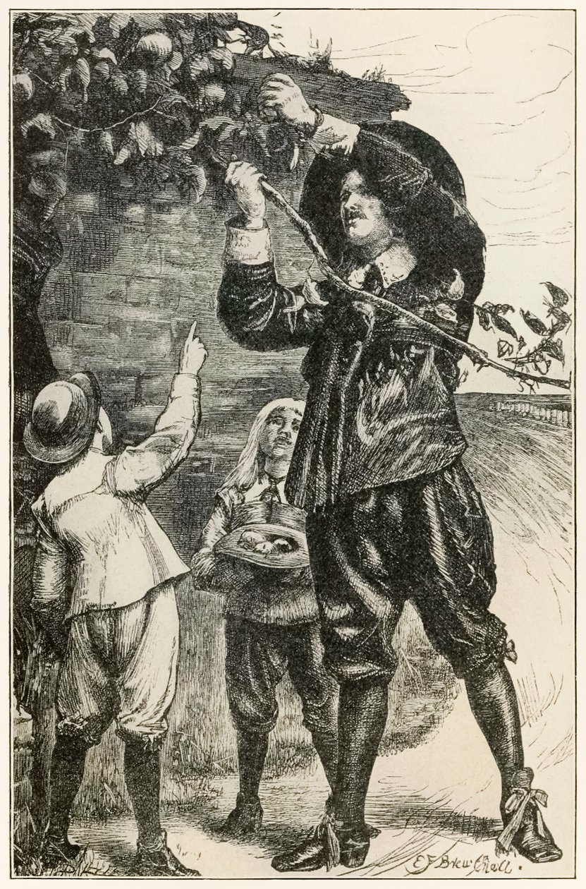 Christianin pojat alkoivat syödä" John Bunyanin "Pilgrimin edistymisestä tästä maailmasta, siihen, mikä on tuleva" tekijältä Dalziel Brothers