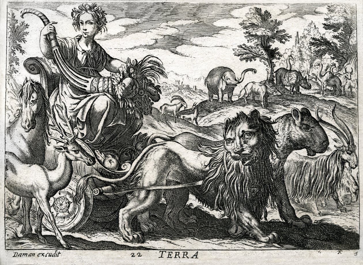 Terra : allegories of la Terre tekijältä Daman