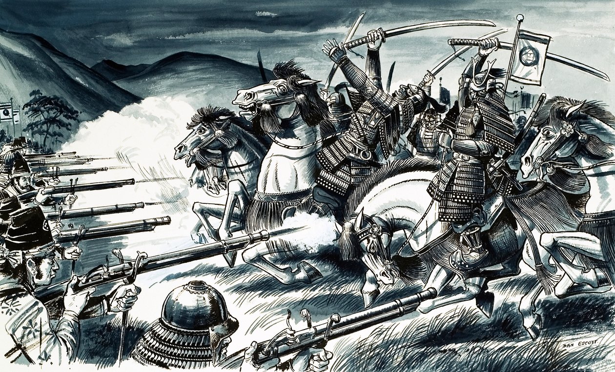 Nagashinon taistelu vuonna 1575 tekijältä Dan Escott