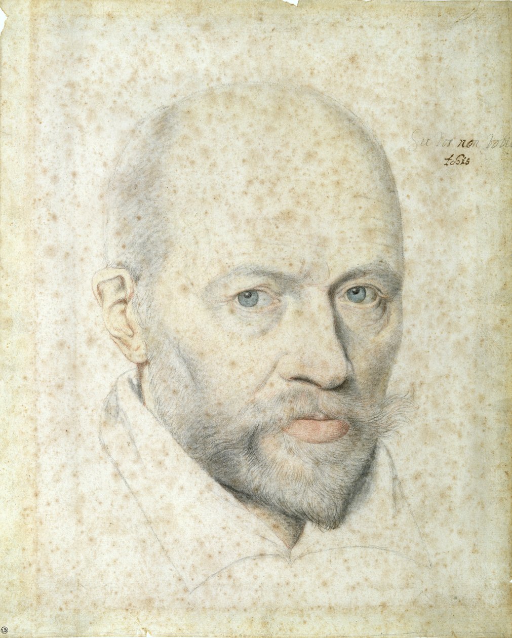 St. Vincent de Paulin (1576-1660) muotokuva tekijältä Daniel Dumonstier or Dumoustier
