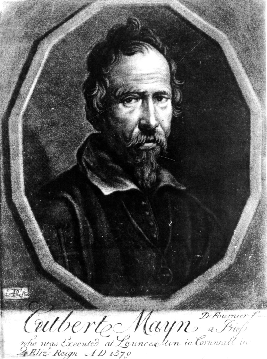 St. Cuthbert Mayne (mezzotint) tekijältä Daniel Fournier