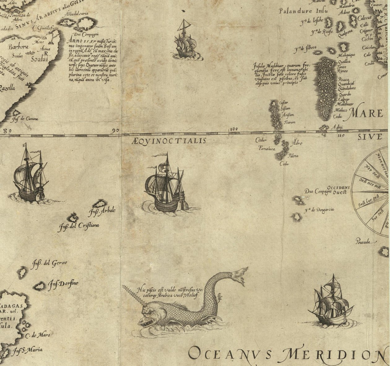 Daniel Keller. Asiae nova descriptio (Antwerpen, 1590) tekijältä Daniel Keller