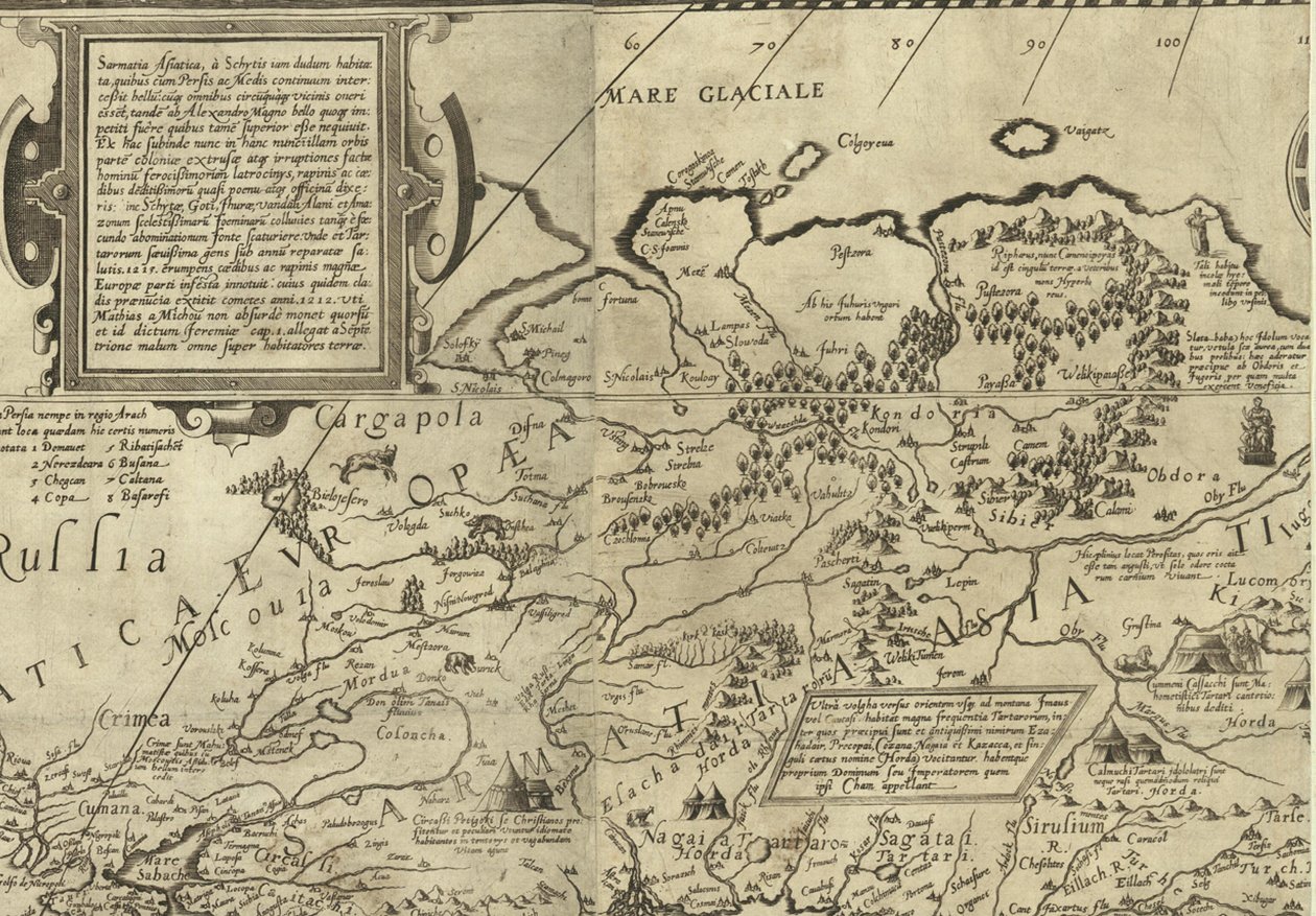 Daniel Keller. Asiae nova descriptio (Antwerpen, 1590) tekijältä Daniel Keller