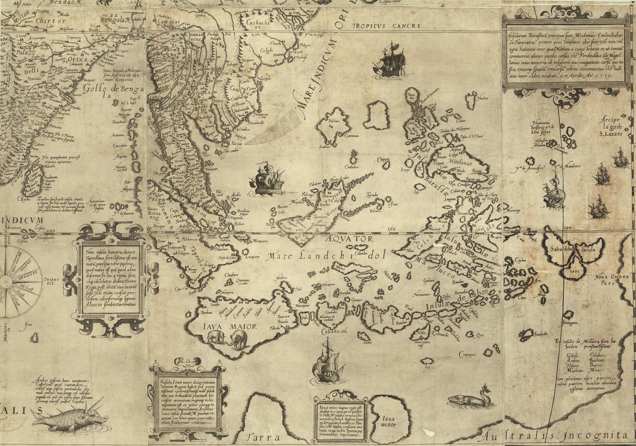 Daniel Keller. Asiae nova descriptio (Antwerpen, 1590) tekijältä Daniel Keller