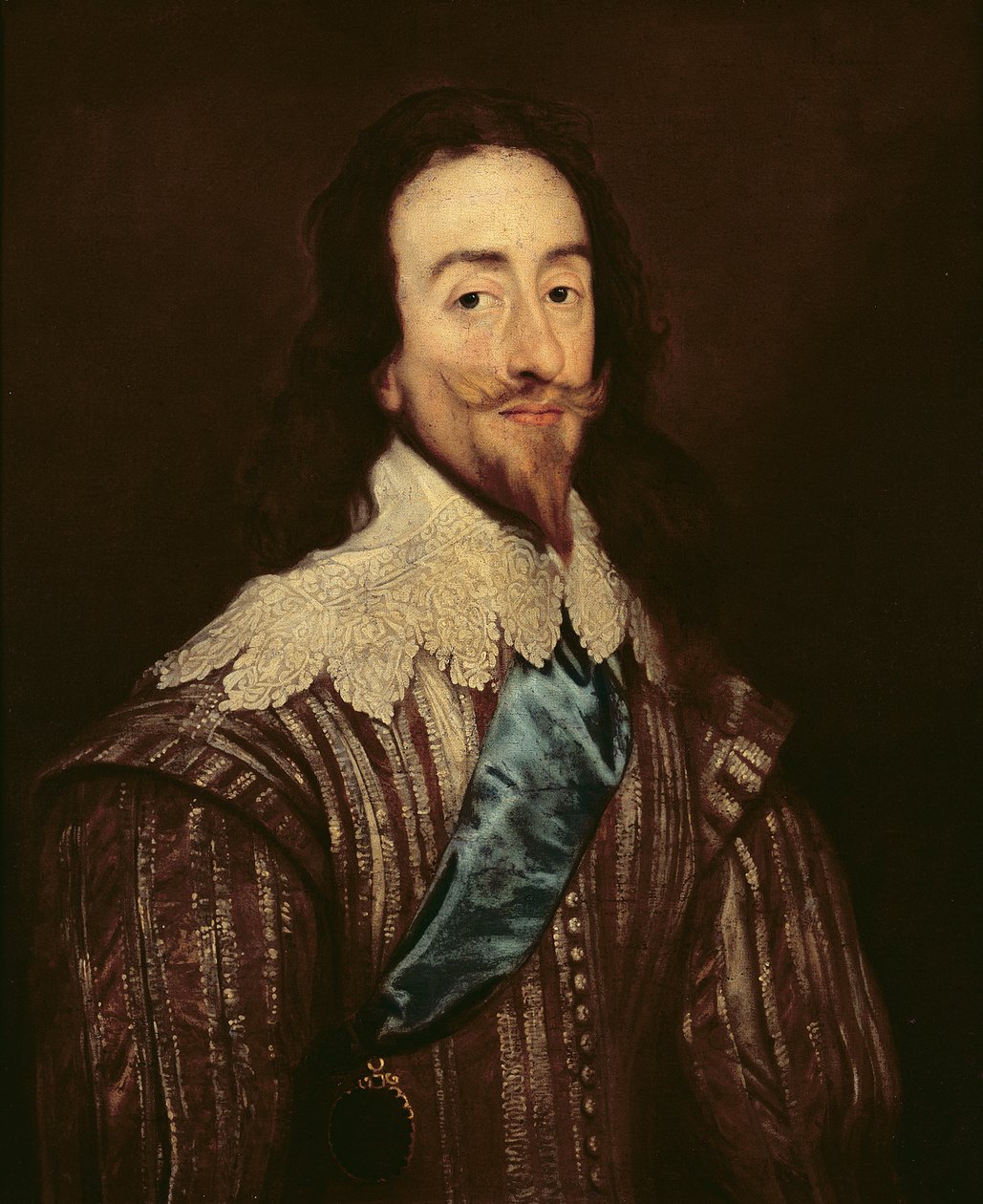 Kaarle I (1600-49) tekijältä Daniel Mytens