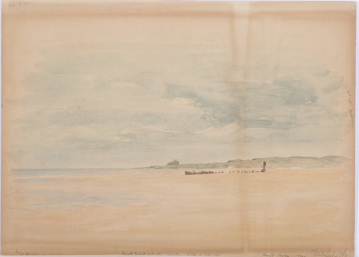 Ross Links, 1890 (kynä ja wc aluksella) tekijältä Daniel Oliver