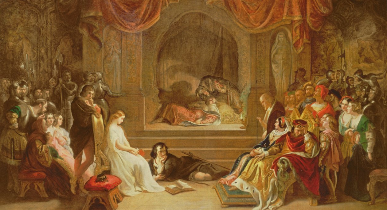 Hamlet tekijältä Daniel Maclise