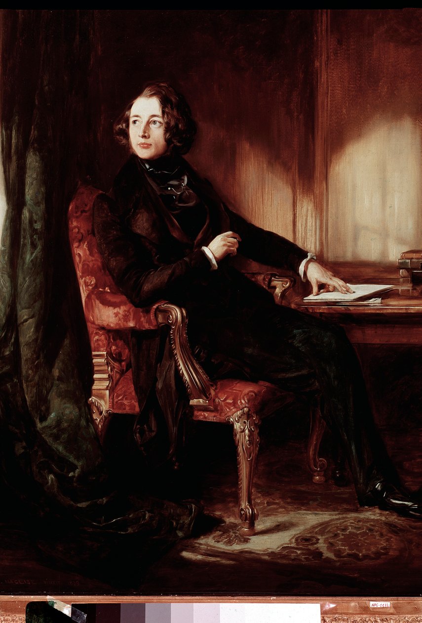 Muotokuva kirjailija Charles Dickensistä tekijältä Daniel Maclise