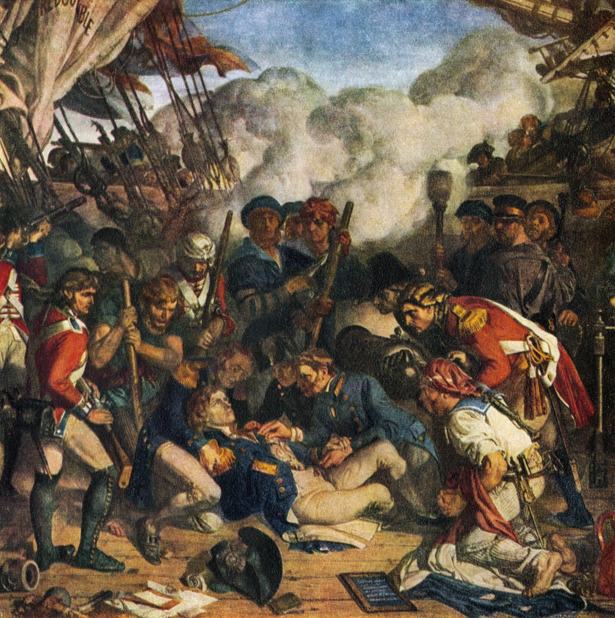 NELSON Horatio (Herra) - tekijältä Daniel 1806 70 Maclise