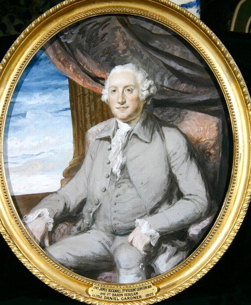 James Bucknall (1747-1806) 3. varakreivi Grimston (öljy kankaalle) (katso pari 242130) tekijältä Daniel Gardner