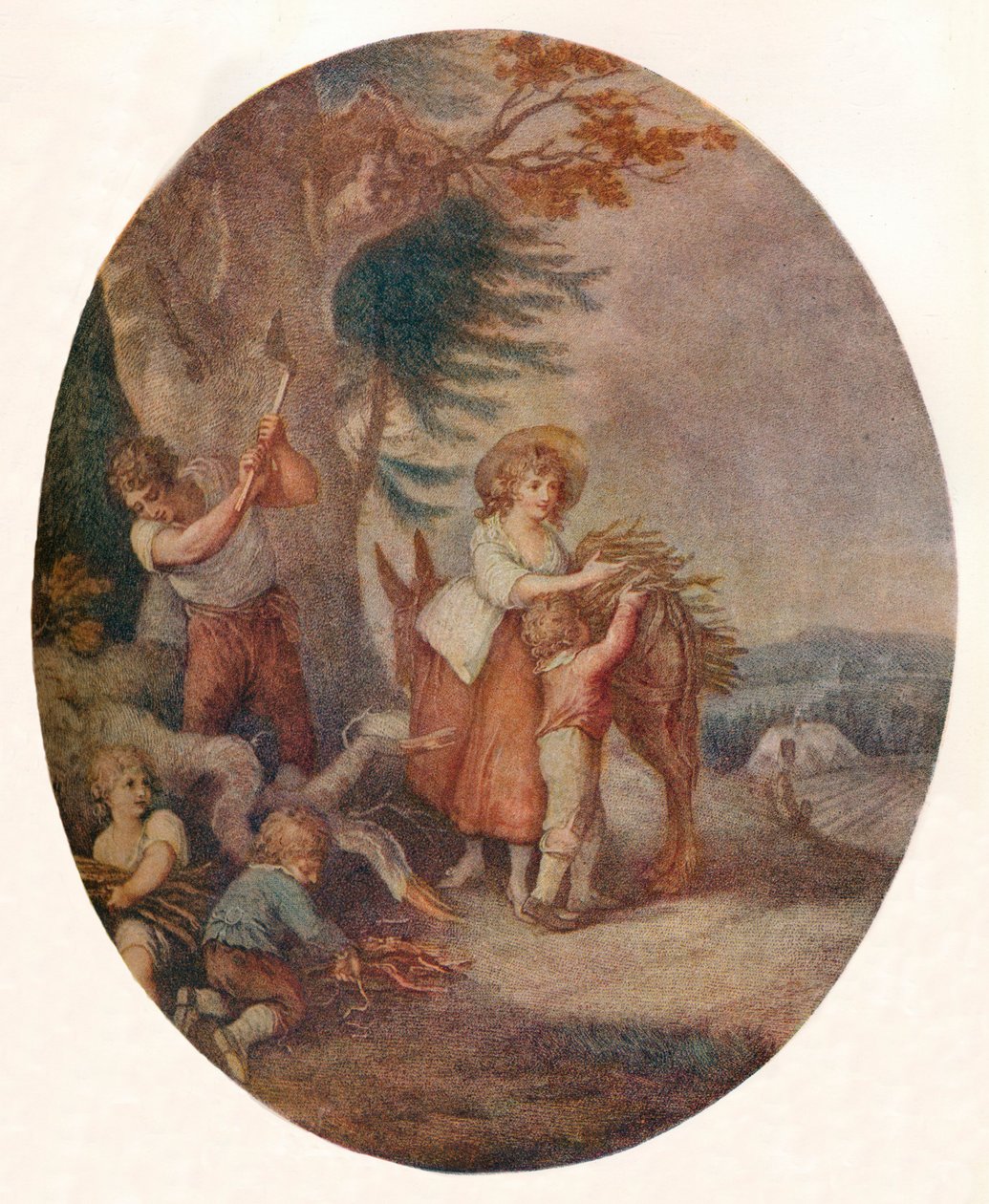 marraskuuta, c1785 tekijältä Daniel Gardner