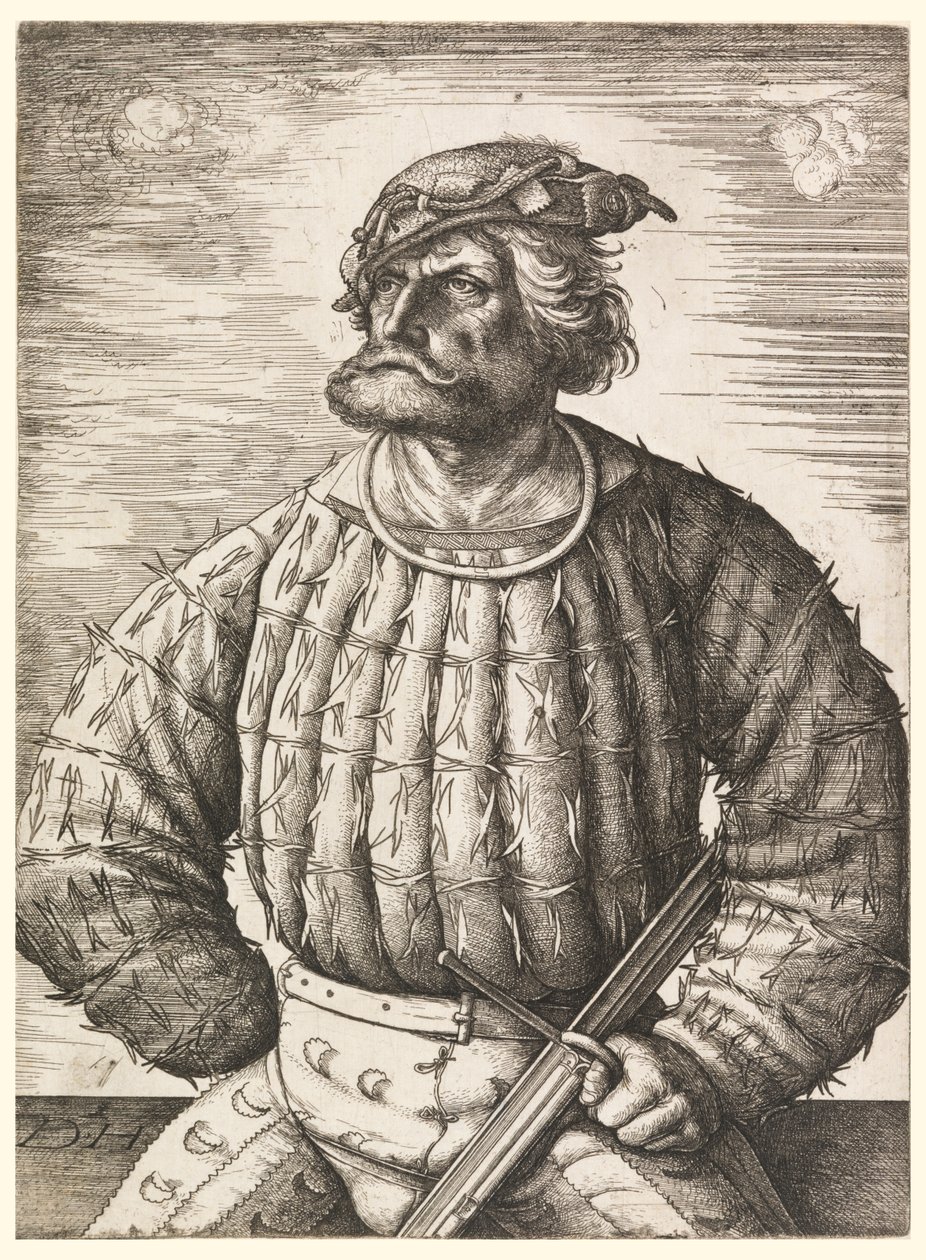 Conrad von der Rosenin muotokuva tekijältä Daniel Hopfer