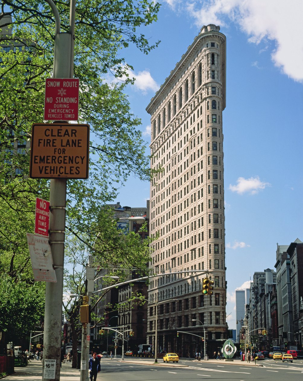 Flatiron-rakennus, valmistunut 1902 tekijältä Daniel Hudson Burnham