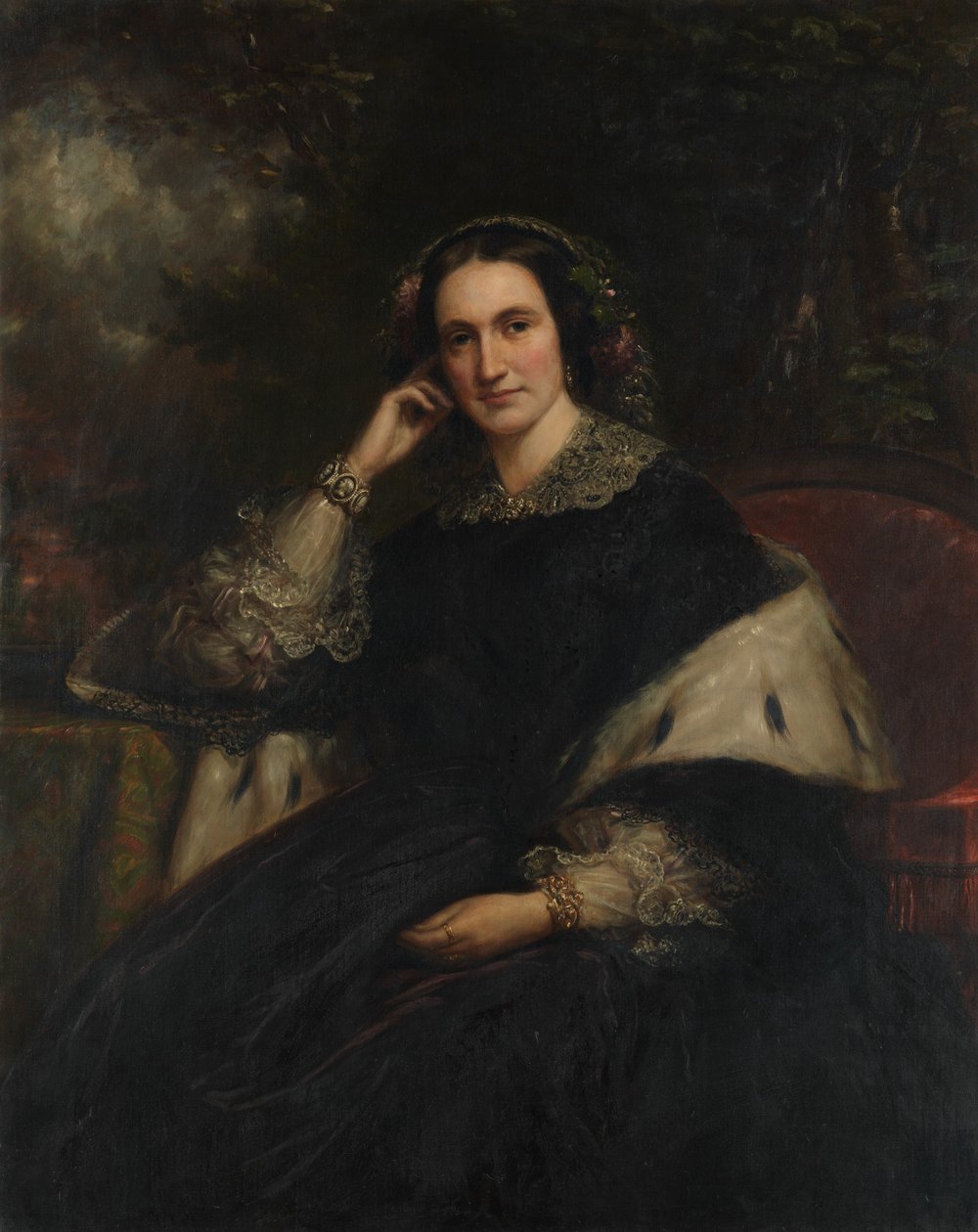 Anna Watson Stuart, n. 1862. tekijältä Daniel Huntington