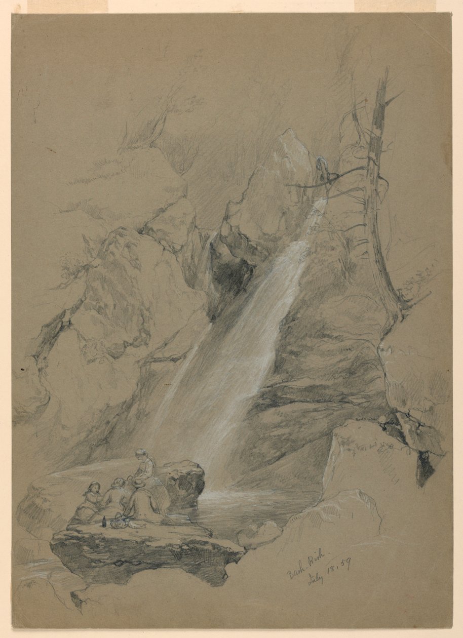 Bash-Bish Falls, South Egremont, Massachusetts tekijältä Daniel Huntington