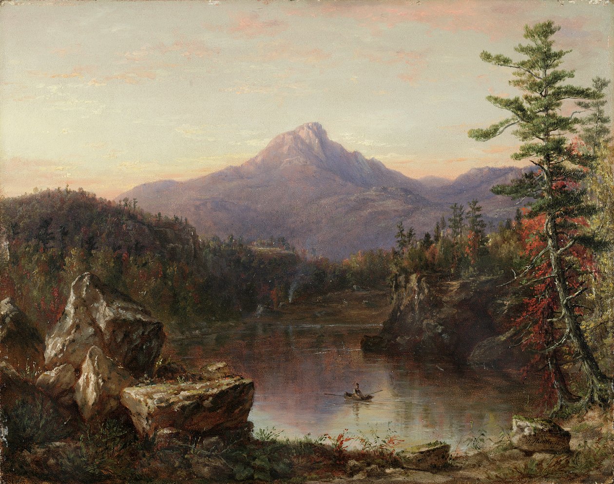 Chocorua Peak, New Hampshire, 1860 tekijältä Daniel Huntington