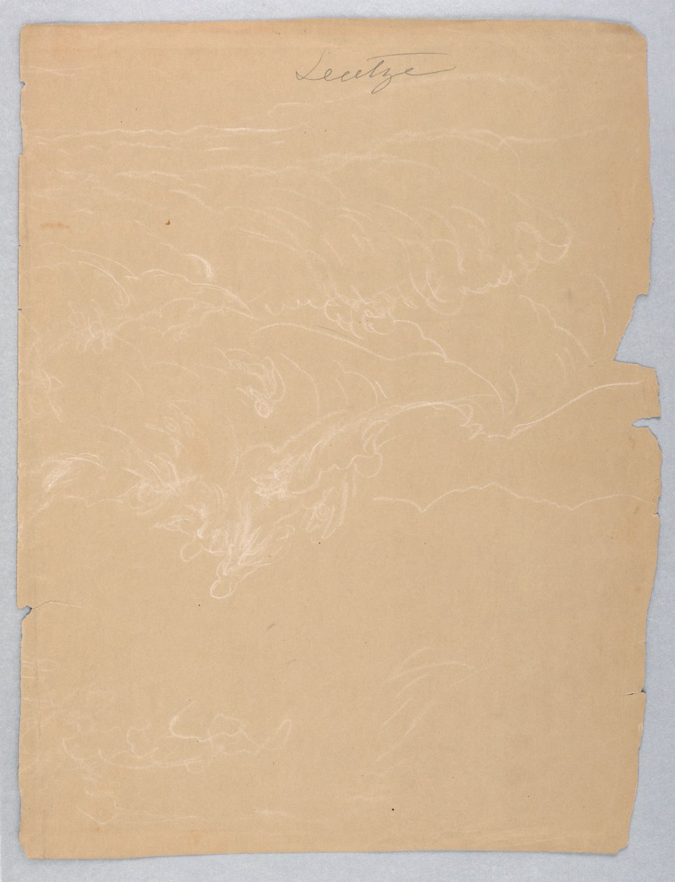 Piirros, Pilviä, n. 1840 tekijältä Daniel Huntington