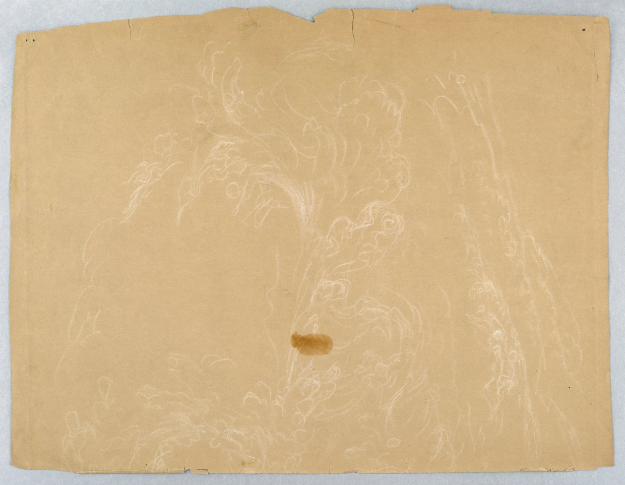 Piirros, Pilviä, n. 1840 tekijältä Daniel Huntington