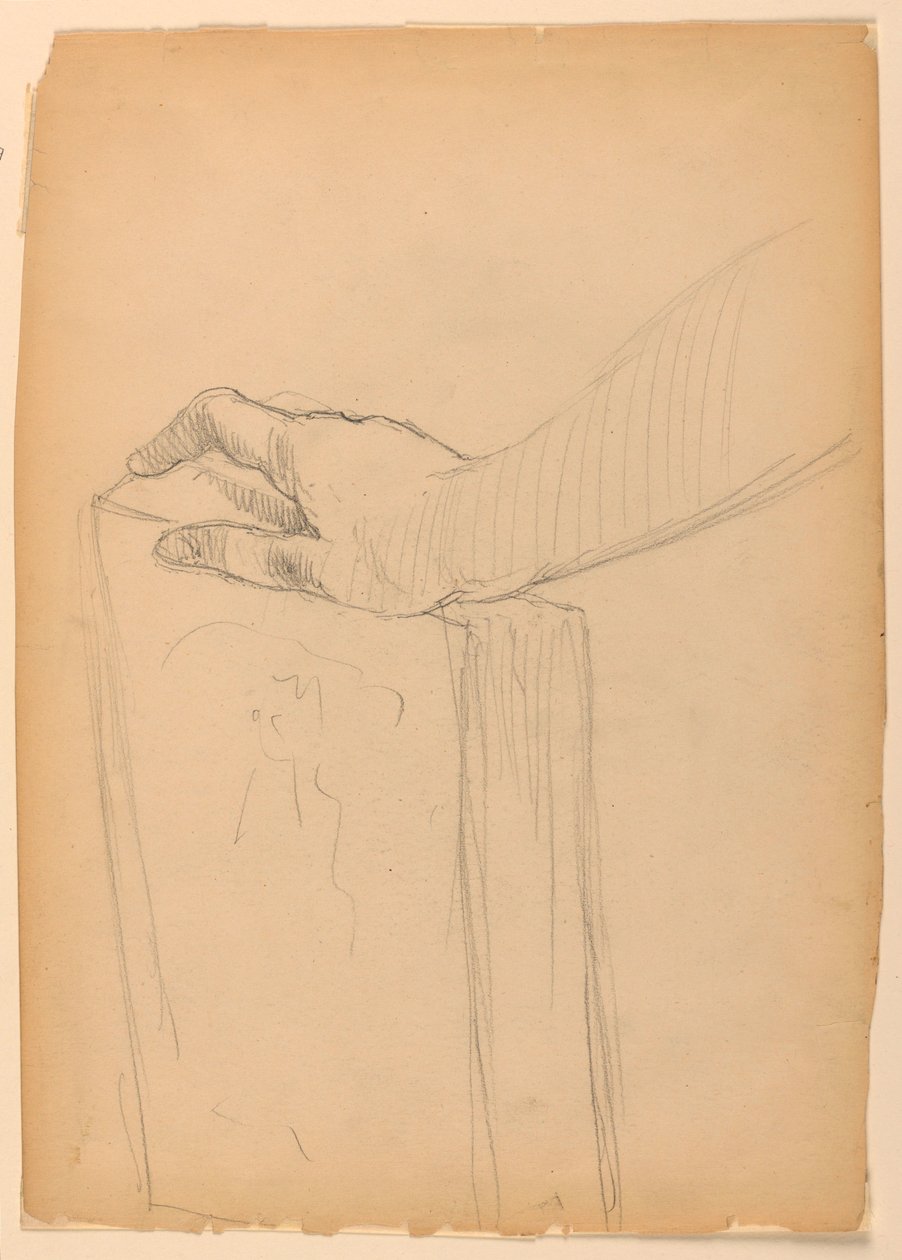 Piirustus, Kansallisakatsomoa varten tehty luonnos, 1887 tekijältä Daniel Huntington