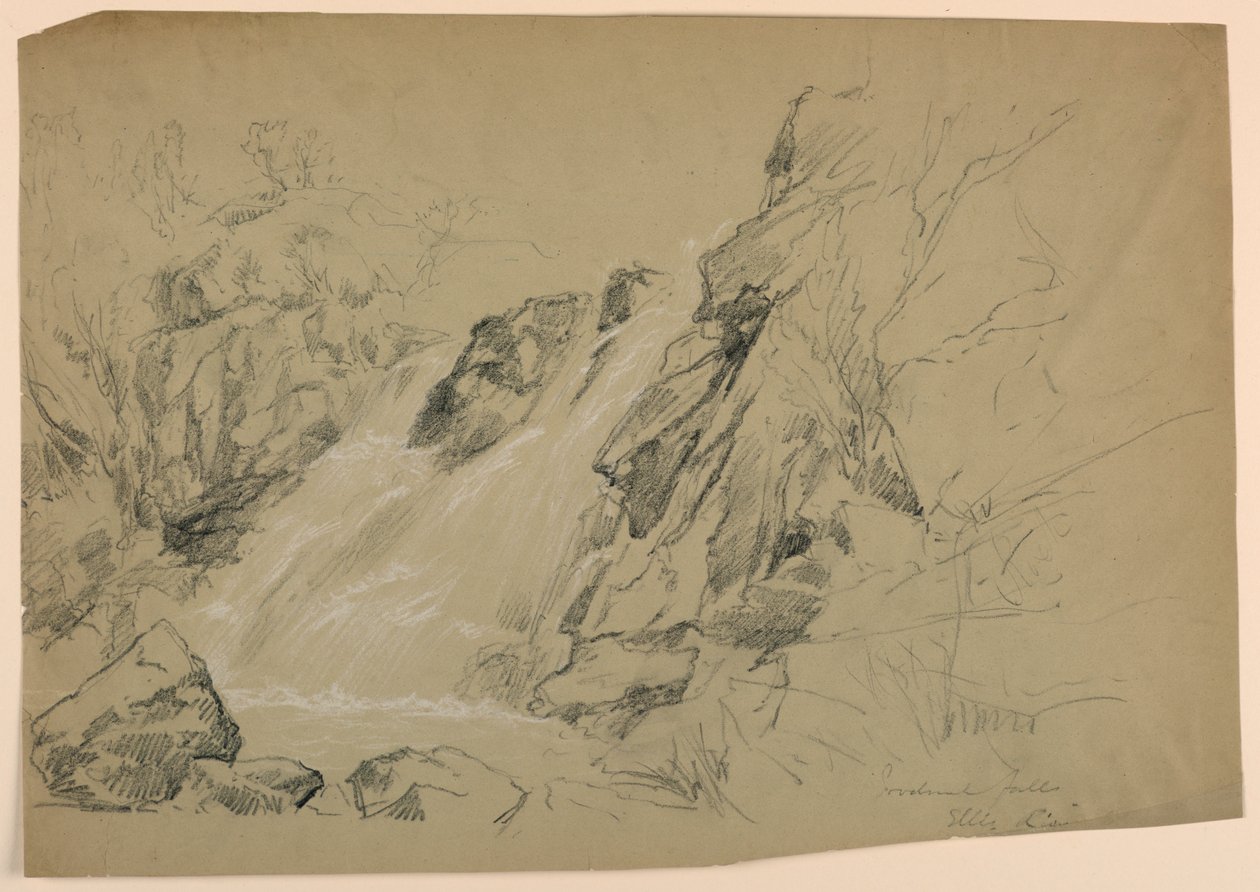 Goodrich Falls, Ellis River, New Hampshire tekijältä Daniel Huntington