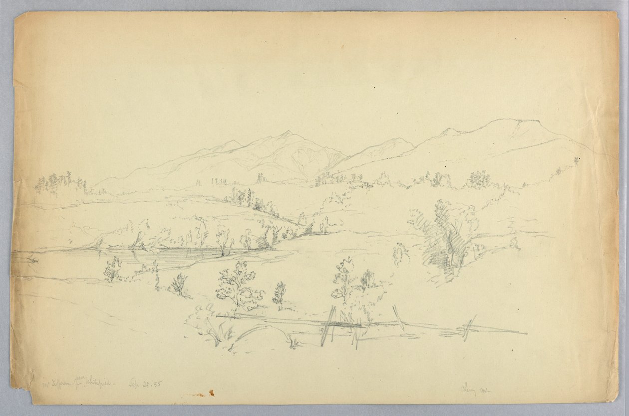 Mt. Jefferson Whitefieldin läheltä tekijältä Daniel Huntington